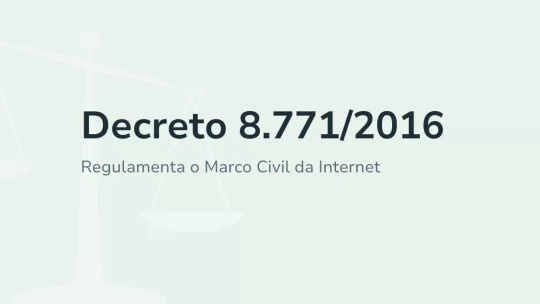 Decreto 8771/2016