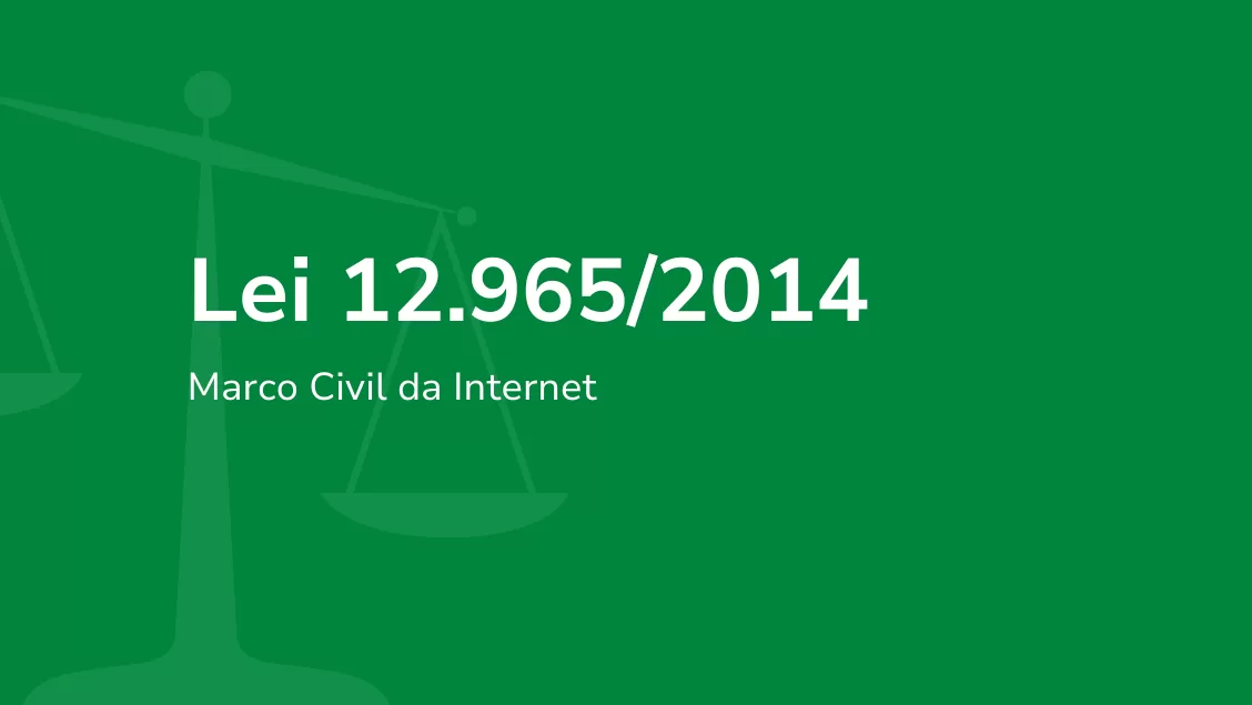 Lei 12.965/2014