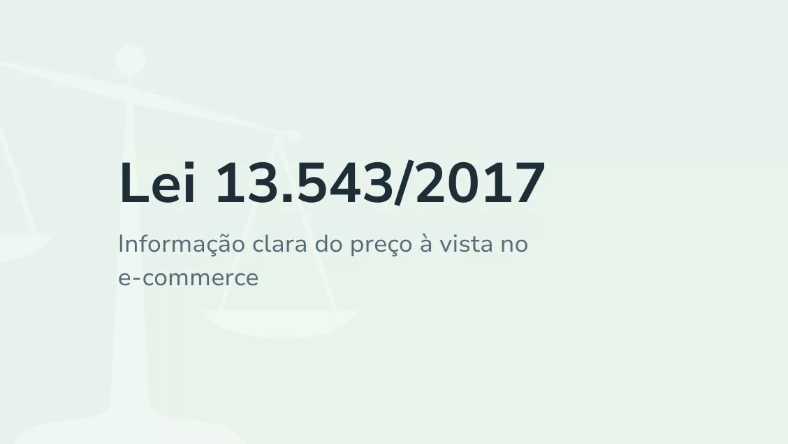 Lei 13.543/2017