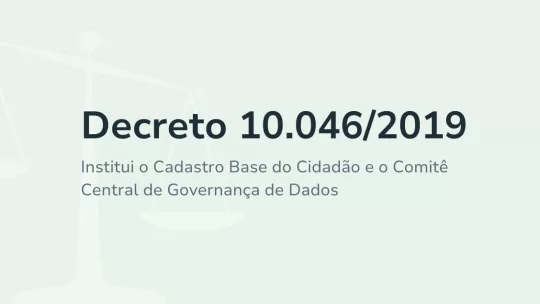 Decreto 10.046/2019